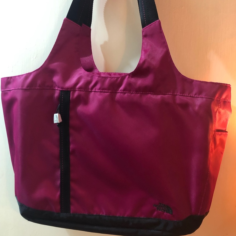 Purple North Face Laptop Bag